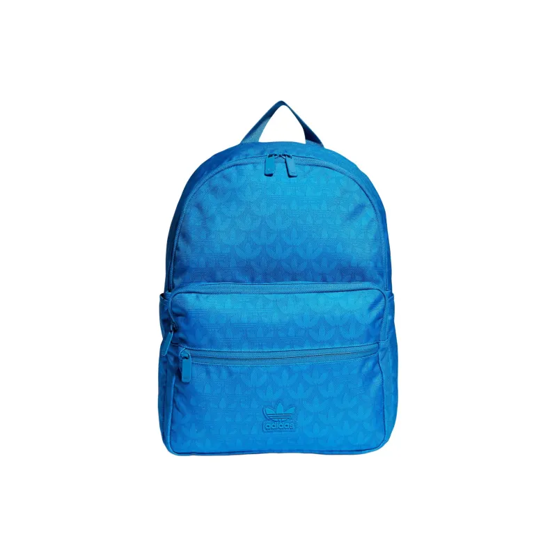Adidas Originals Recycled Polyester Plain Weave Fabric Backpack Regular Unisex Bright Blue-0