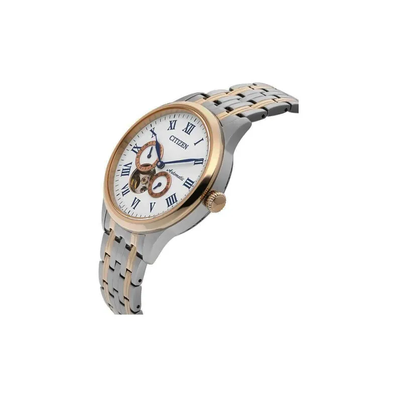 CITIZEN Mechanical Movement Stainless Steel Strap Watch 40mm Men's Watches White Dial NP1026 86A-3