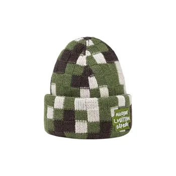 LOUIS VUITTON Wool Beanies Men's Multicolor