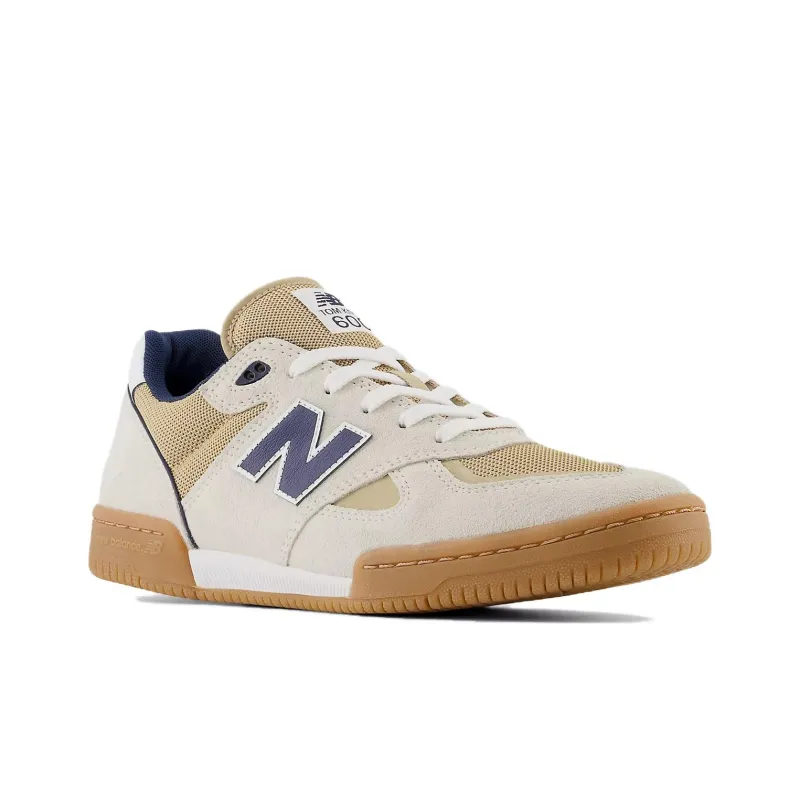 New Balance NB Numeric Tom Knox 600 Anti Slip Wear Resistant Skateboard Shoes Unisex White Blue-2