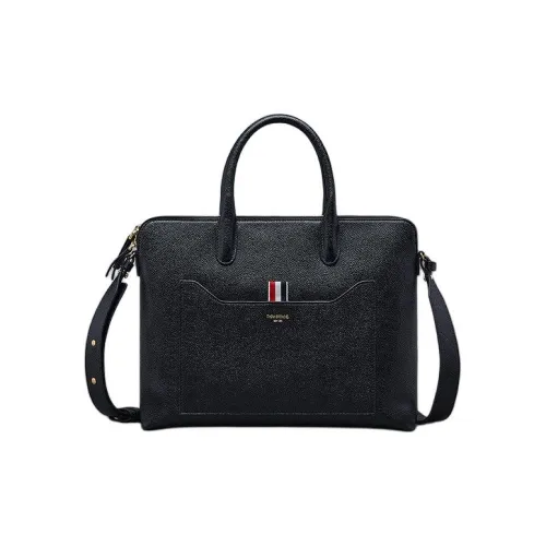 THOM BROWNE Logo Detailed Laptop Bag
