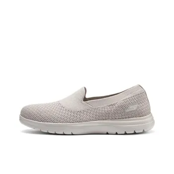 Skechers On The GO Fle Anti Slip Wear Resistant Low Top Casual Shoes Women's Beige