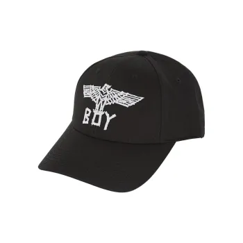 Boy London Cotton Baseball Caps Unisex Black