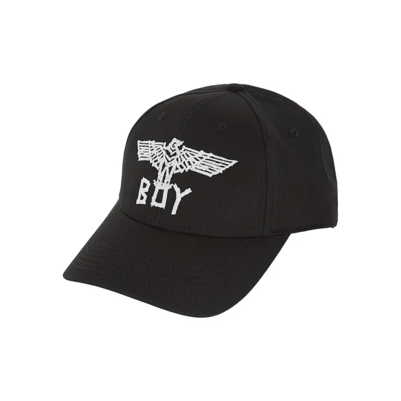 Boy London Cotton Baseball Caps Unisex Black-0