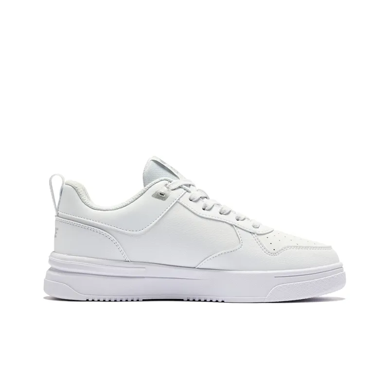 Erke Cool Play 2.0 Anti Slip Wear Resistant Low Top Skateboard Shoes Men's Erke White-1