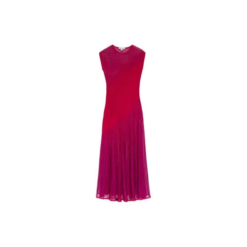 Alaia Sleeveless Dresses Women's Rose Red