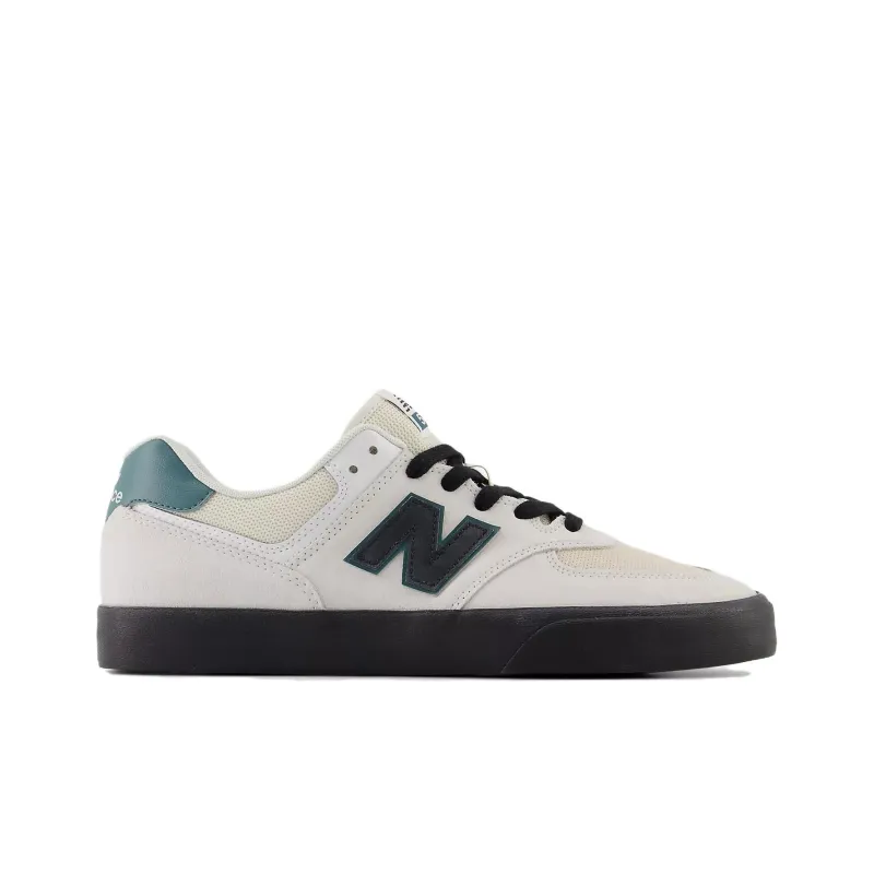 New Balance Numeric 574 Vulc Anti Slip Wear Resistant Skateboard Shoes Unisex White-1