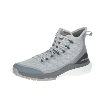 MERRELL Bravada Mid Waterproof Durable Breathable High-Top Outdoor Shoes Women's Gray