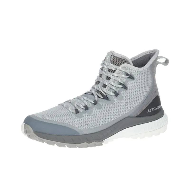 MERRELL Bravada Mid Waterproof Durable Breathable High-Top Outdoor Shoes Women's Gray-0