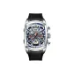 White Case Blue Dial Tapes