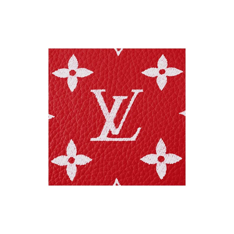 LOUIS VUITTON Speedy P9 Bandoulière 25 Monogram Leather Red-7