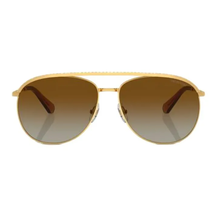Swarovski Aviator Frame Sunglasses-1