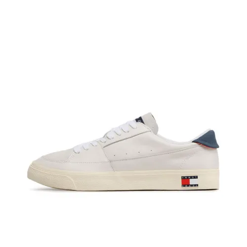 Tommy Hilfiger Skateboard Shoes Men Low-Top White