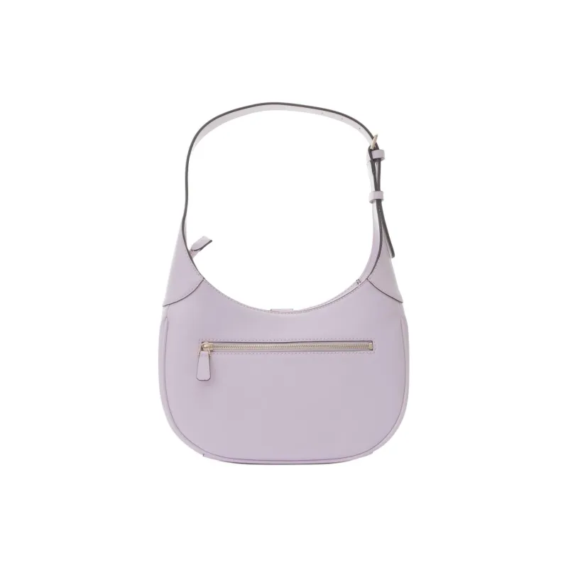 GUESS Artificial Leather Hobo Bag Handbag Shoulder Bag Women's Purple-2