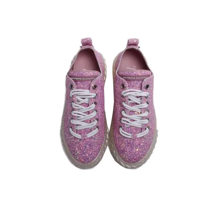 Giuseppe Zanotti/GZ Low Top Skateboard Shoes Women's Pink Purple-3