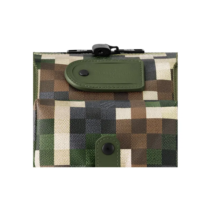 LOUIS VUITTON Keepall Canvas Monkey Bag, Shoulder Bag, Crossbody Bag, Handbag 55 Men's Camouflage-5