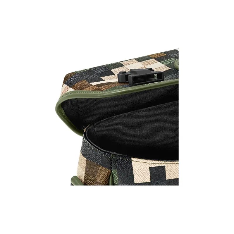 LOUIS VUITTON Canvas Handbag Shoulder Bag Crossbody Bag Regular Men's Camouflage-3