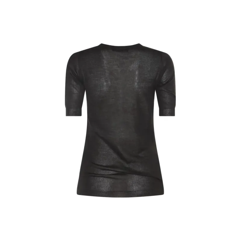 Fabiana Filippi Short Sleeved Crewneck Jumper-1