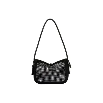 ISABEL MARANT Logo Embossed Embellished Shoulder Bag