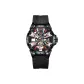 Black Case Black Dial Black Rubber Strap