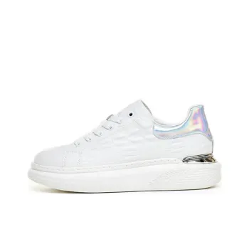Wit Low-Top Casual Shoes Men's White