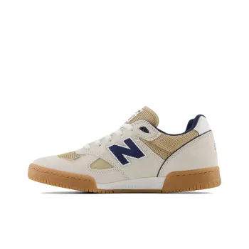 New Balance NB Numeric Tom Knox 600 Anti Slip Wear Resistant Skateboard Shoes Unisex White Blue