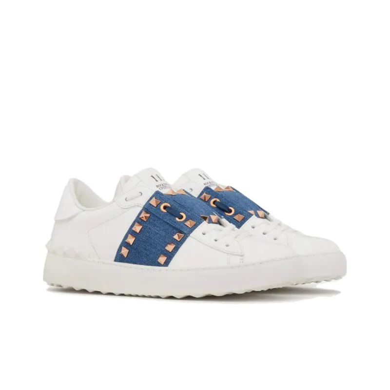 Valentino Garavani Rockstud Untitled Lace Up Sneakers Women's-2
