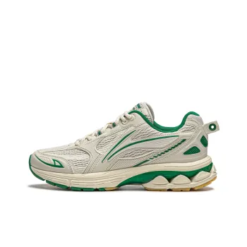 LiNing Shake 2.0 Wear Resistant Slip Resistant Low Top Running Shoes Women's Pearl White