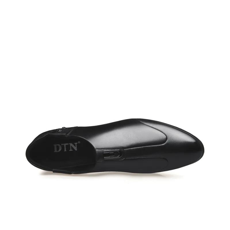 DTN Dress Shoes Men Low Top Black/Brown-2