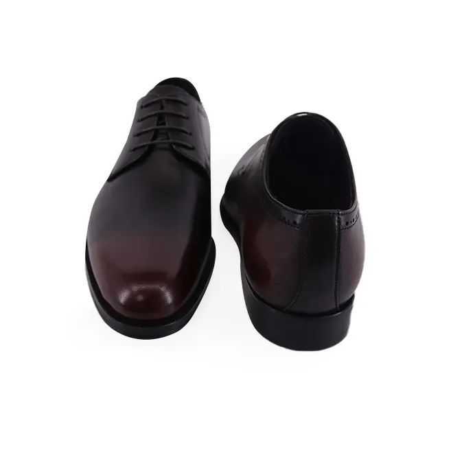 TRANOI Dress Shoes Men's Burgundy-5