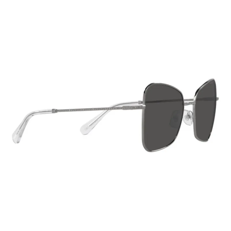 Swarovski Metal Butterfly Sunglasses Men's Gray-5