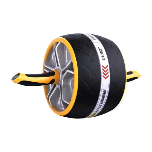 JOROTO United States Brand, Self Stick Abdominal Roller Automatic Rebound Sports Equipment Unisex Black