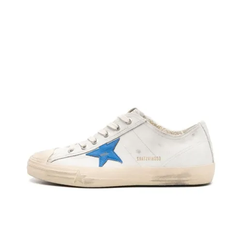 Golden Goose V-Star 2 Skateboard Shoes Men Low-Top White