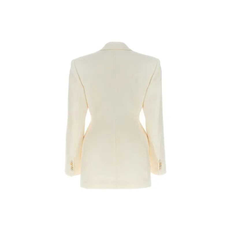 WARDROBE.NYC Jackets Coats Women's White-1