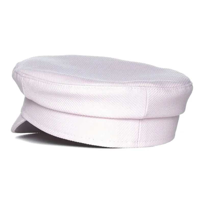 RUSLAN BAGINSKIY Cotton Berets Women's Light Pink-2