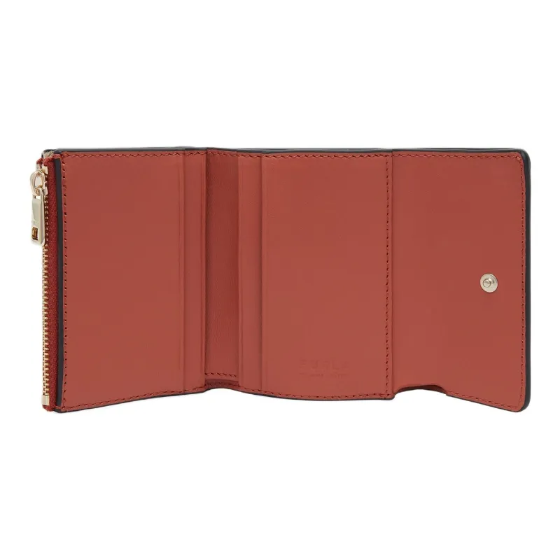 Furla Small Camelia Tri-fold Leather Wallet-2