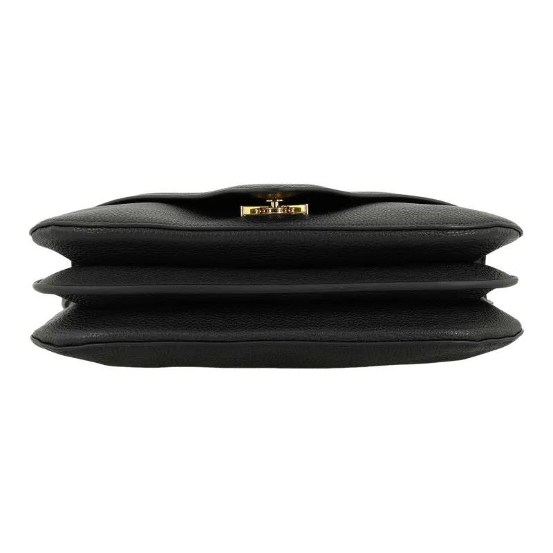 Bottega Veneta Grain Calfskin Envelope Bag, Crossbody Bag, Shoulder Bag Medium Size Women's Black-4