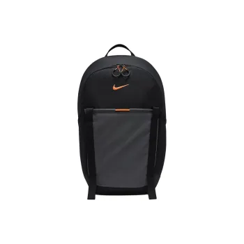 Nike Fabric Backpack Regular Unisex Black & Coal Black & Dutch Orange