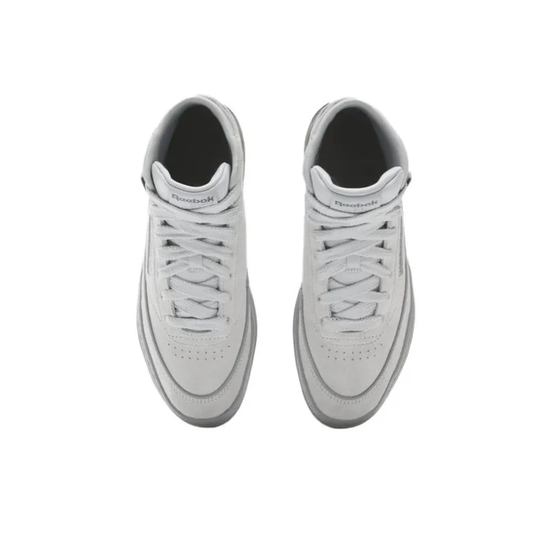 Reebok Women's Club C Geo Mid 'Pure Grey' Women's-5