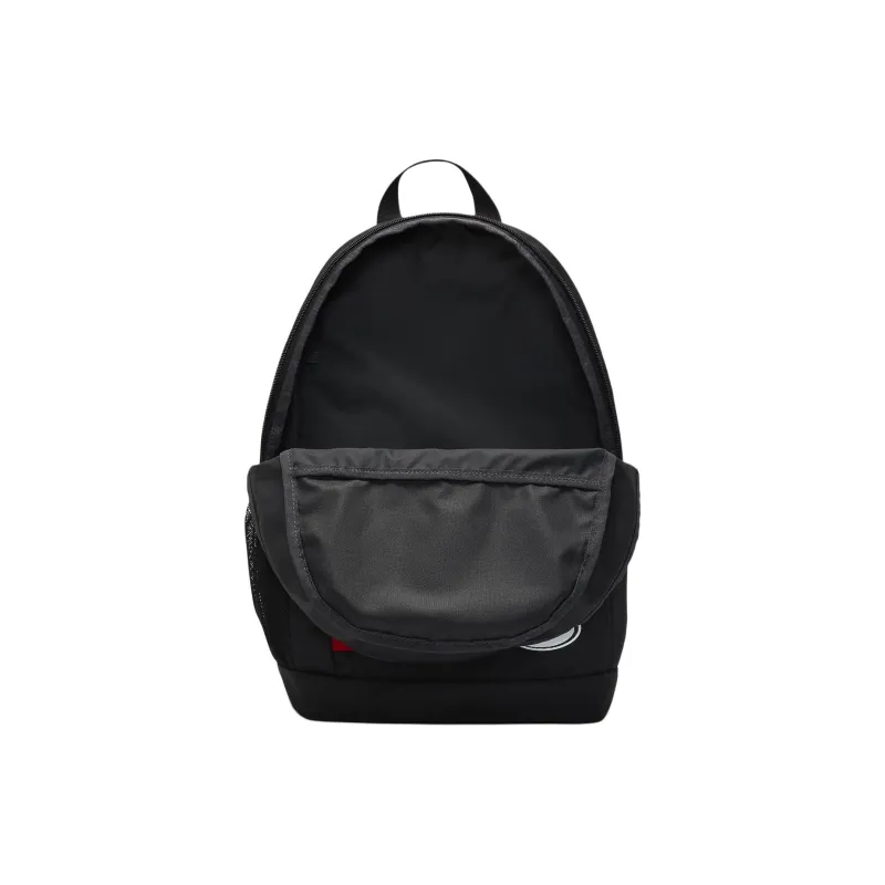 Nike Fabric Backpack Regular Unisex Black & Coal Black & University Red-4