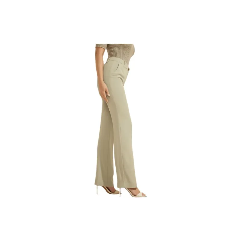 GUESS Casual Pants Women's Light Green-2