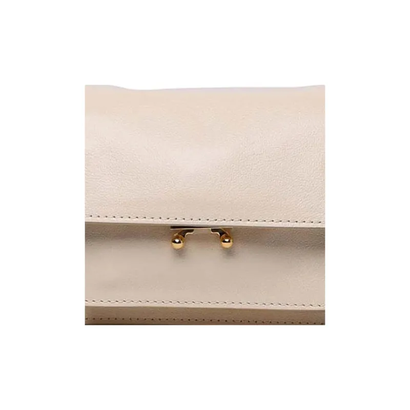 MARNI Trunk Polyester Crossbody Bag Shoulder Bag Mini Women's Ecru-3