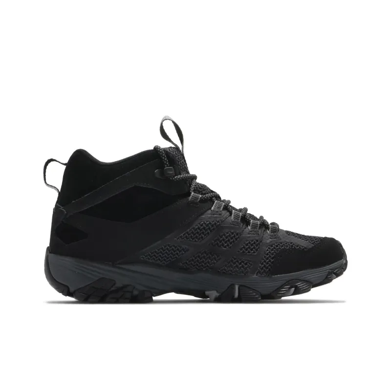MERRELL Moab FST 2 Anti-Slip Wear-Resistant High-Top Hiking Shoes Women's Black-1
