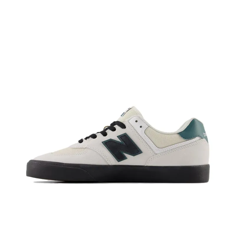 New Balance Numeric 574 Vulc Anti Slip Wear Resistant Skateboard Shoes Unisex White-0