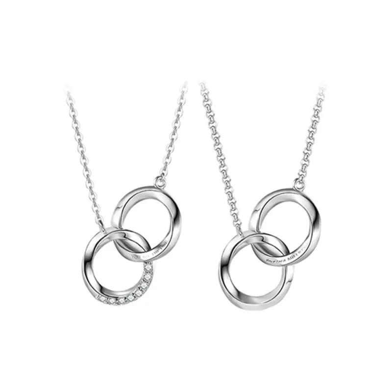 FANCI S925 Silver Necklaces Unisex-7