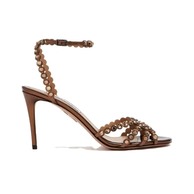 AQUAZZURA Tequila 105mm Crystal Sandals-1
