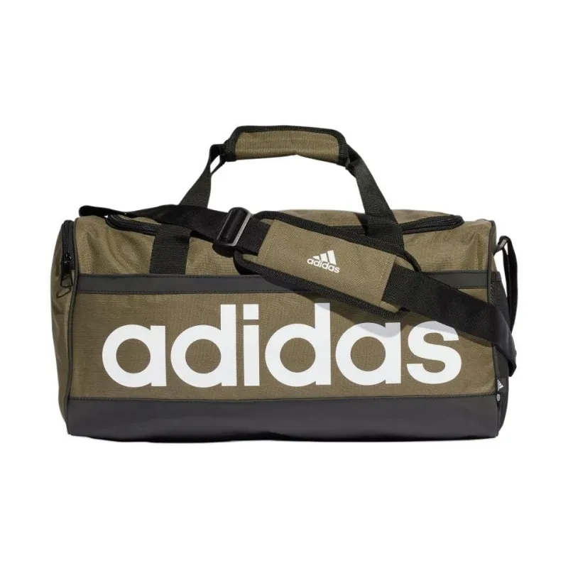 Adidas Essential Recycled Polyester Shoulder Bag Crossbody Bag Handbag Gym Bags Large Size Unisex Khaki-0