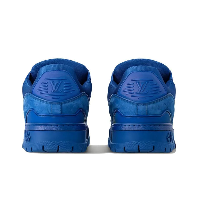 LOUIS VUITTON LV Trainer Maxi Sneaker Blue-3