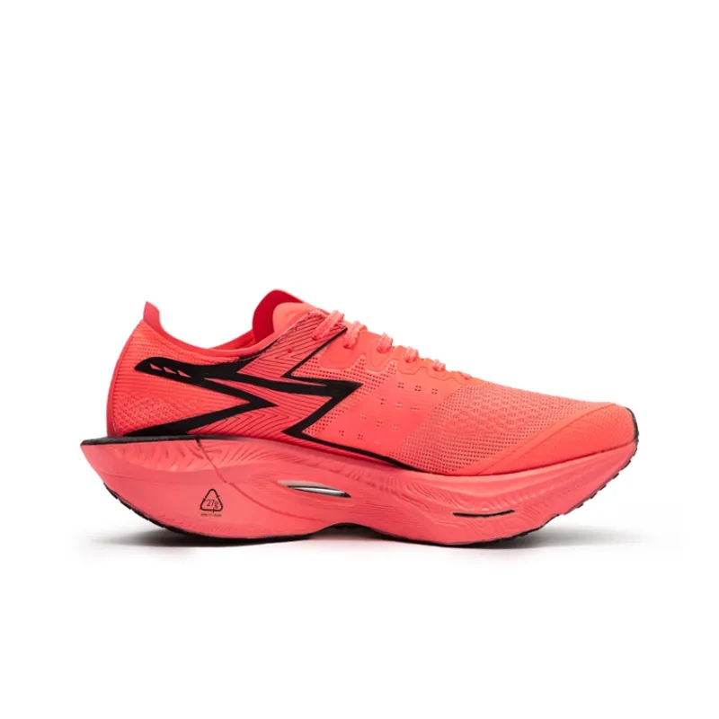 361° Fly Burn 3 Cushioning, Slip Resistant, Abrasion Resistant Coverage Low Top Running Shoes Unisex Begonia Pink-1