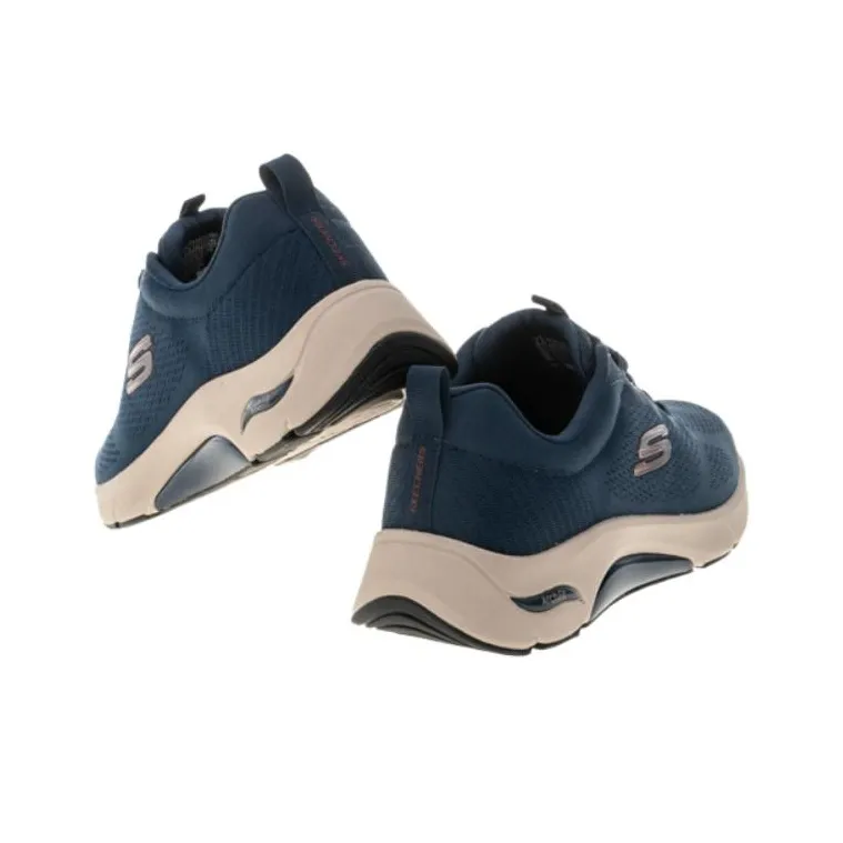 Skechers SKECH-AIR ARCH FIT Durable Breathable Low-Top Running Shoes Men's Blue-4